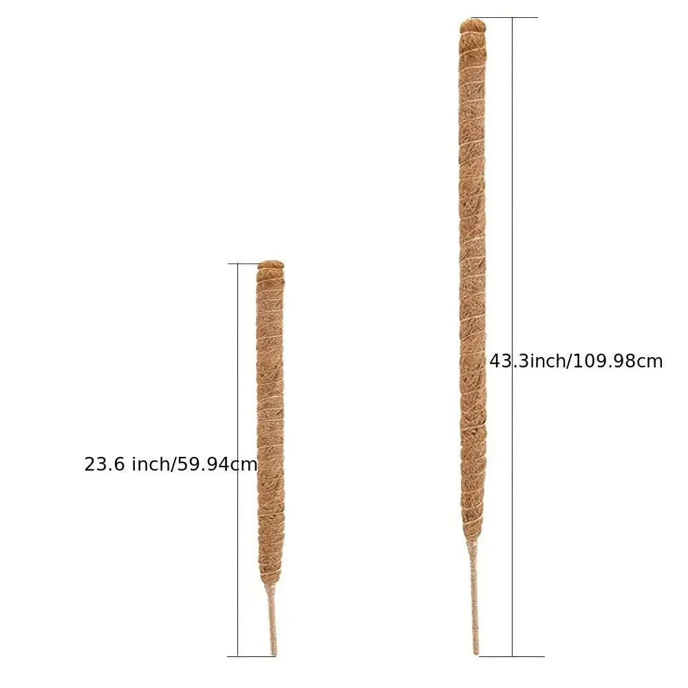 Tall Moss Pole for Monstera - 23.6/43.3 Inch Bendable Plant Stake