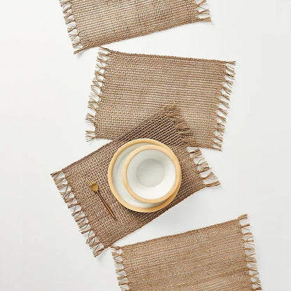 Handcrafted Natural Jute Table Runner