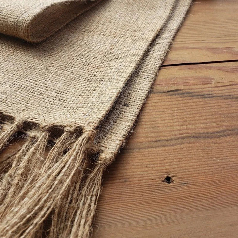 Handcrafted Natural Jute Table Runner