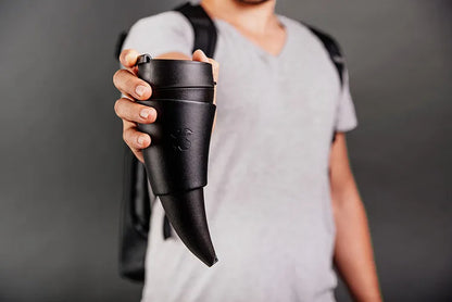 Stainless Steel Goat Horns Thermos Mug