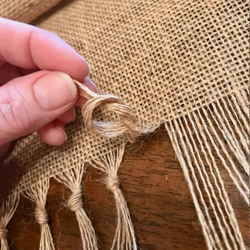 Handcrafted Natural Jute Table Runner