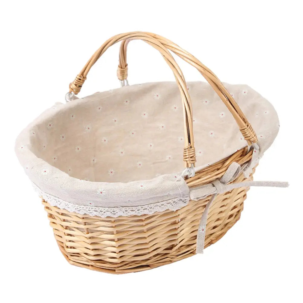 Woven Wicker Picnic Baskets - Stylish Storage Solutions for Home & Outdoors